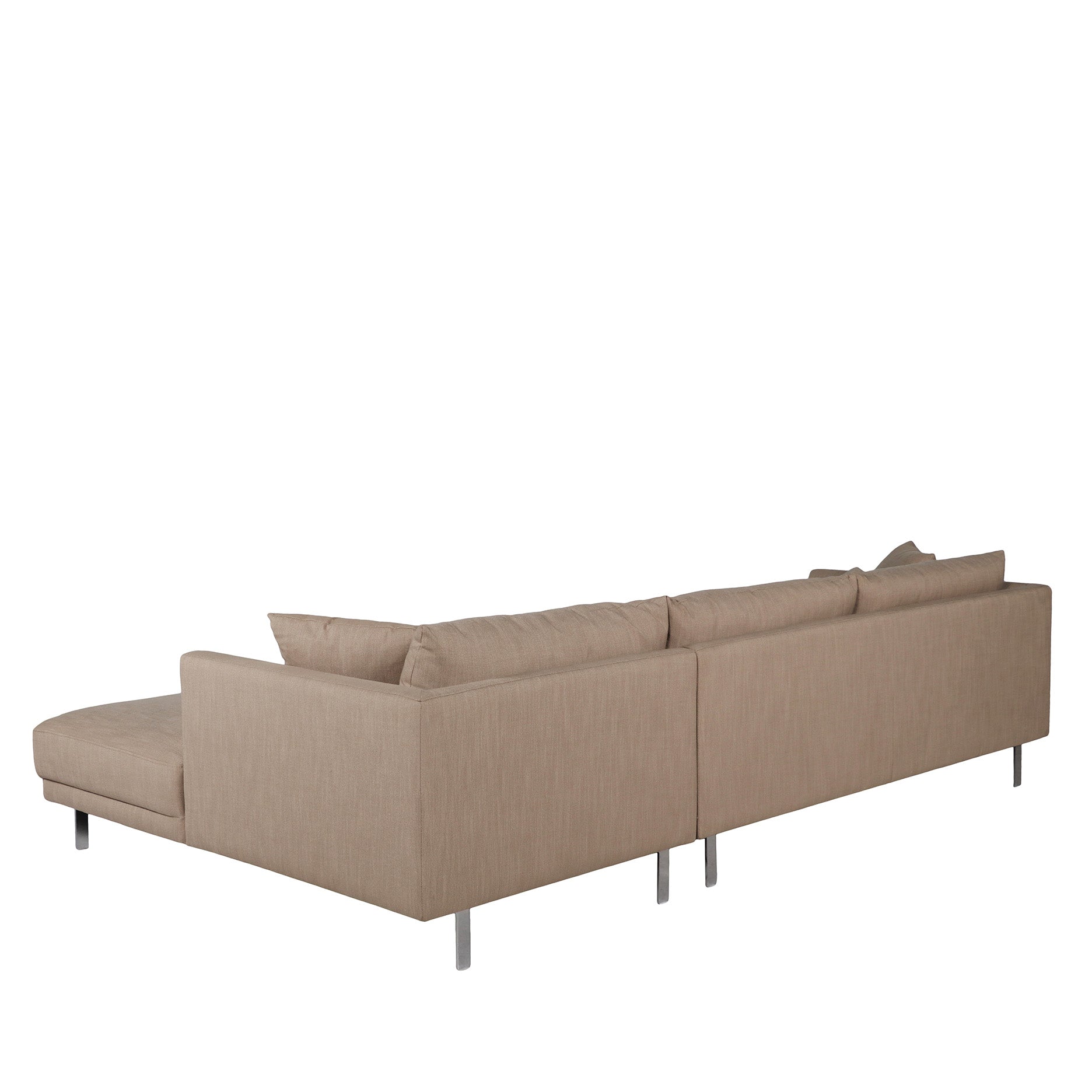 Capella II chaiselong sofa på ben højrevendt